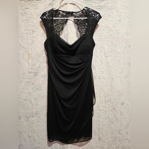 Black Dressbarn Lace Dress "Valerie" Size 12